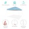 Best Choice Products 12x12ft Easy Setup Pop Up Canopy w/ 1-Button Setup, Wheeled Case, 4 Weight Bags